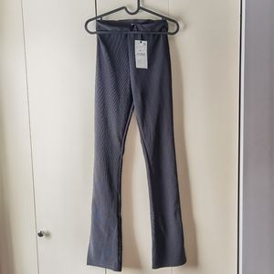 zara brand new split legging